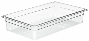 FOOD PAN FULL SIZE 4&quot;D CLEAR