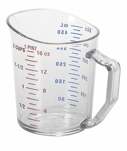 MEASURING CUP 1 PINT CLEAR