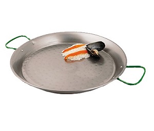 PAELLA PAN-15-3/8&quot;D X 1-3/4H
POLISHED CARBON STEEL