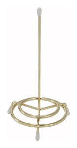 CHECK SPINDLE-6&quot; BRASS PLATED