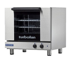 CONVECTION OVEN-1/2 SIZE 
(3) PAN CAPACITY-208 1PHASE