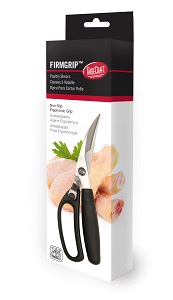 POULTRY SHEARS-FIRM GRIP 
HANDLE