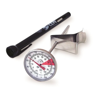 BEVERAGE &amp; FROTHING 
THERMOMETER-5&quot;L