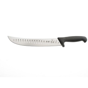 CIMITAR KNIFE-12&quot;-HIGH CARBON 
ICE HARDENDED-TEXTURED 
GLASS-REINFORCED NYLON 
HANDLE-NSF