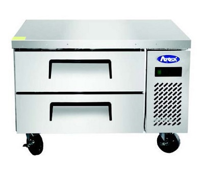 CHEF BASE-2 DRAWERS-35-5/8&quot;W
(2) 12X20 &amp; (6) 1/6 SIZE PANS
2/5 YEAR WARRANTY 115/60/1