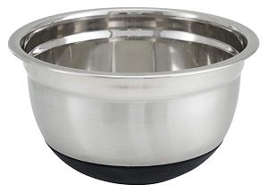 MIXING BOWL SS/SILICONE 1.5QT