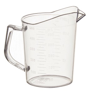 MEASURING CUP  1 PINT  POLYCARBONATE