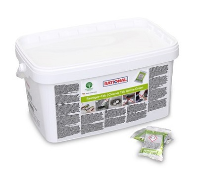 ACTIVE GREEN CLEANER TABS FOR
ALL iCOMBI PRO/CLASSIC
150 PIECES PER BUCKET
