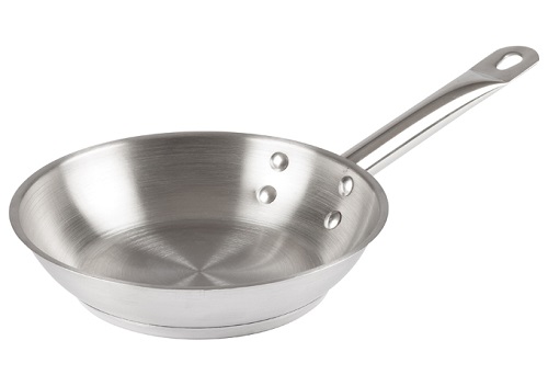 FRY PAN- 8&quot; STAINLESS STEEL