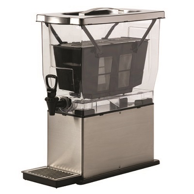 COLD BREW &#39;N&#39; SERV SYSTEM 
3 GALLONS-ACCOMMODATES 3 LBS 
OF COFFEE GROUNDS