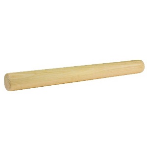 ROLLING PIN-NO HANDLE 
BEECHWOOD-19-5/8&quot;LX1-7/8&quot;D 
MADE IN FRANCE
