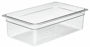 FOOD PAN FULL SIZE 6&quot;D CLEAR