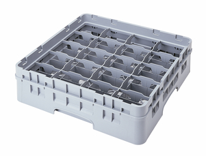 20 COMPARTMENT FULL SIZE CUP CAMRACK 4 1/4&quot; GRAY