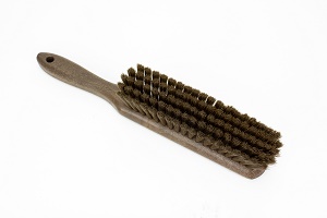 COUNTER TOP BRUSH 8&quot; BROWN BRISTOL