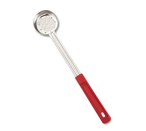 PORTIONER-2 OZ PERFORATED RED  HANDLE