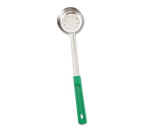 PORTIONER-4 OZ PERFORATED GREEN HANDLE