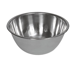 MIXING BOWL- 3 QT STAINLESS  STEEL