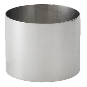 FOOD RING MOLD-2&quot;-STAINLESS  STEEL-18/8