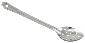 BASTING SPOON 11&quot; PERFORATED