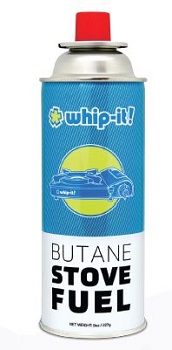 WHIP-IT BUTANE STOVE FUEL  CAN-300ML