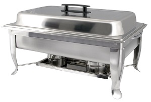 CHAFER WITH FOLDING BASE FULL SIZE 8QT