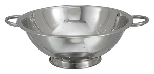 COLANDER 14QT STAINLESS 