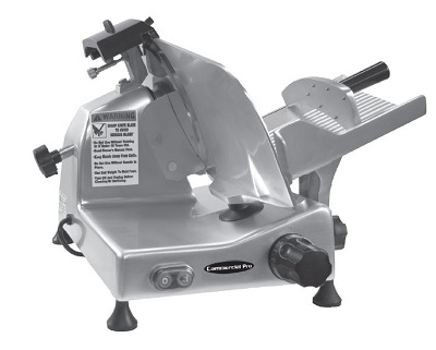 SLICER-12&quot; MANUAL COMMERCIAL 
PRO-1/3 HP  115/60/1 
