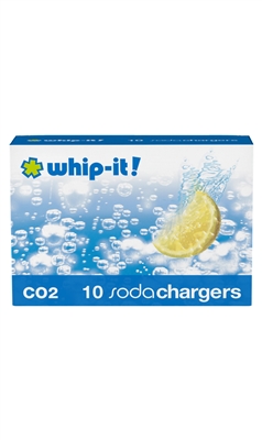 SODA CHARGES CO2-10/PK-WHIP-IT 