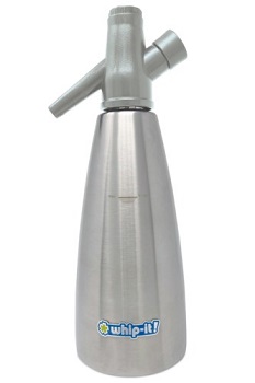 SODA SIPHON-1L-STAINLESS-GRAY  HEAD