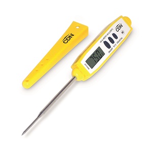 DIGITAL POCKET  THERMOMETER-THIN TIP YELLOW