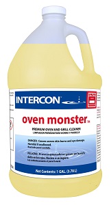 OVEN MONSTER-1 GALLON-OVEN AND 
GRILL ALKLI CLEANER