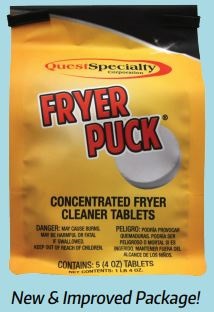 FRYER PUCK-BOIL-OUT TABLETS 
5/PK