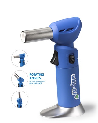 WHIP-IT FLEX TORCH-BLUE ROTATING FLAME NOZZLE