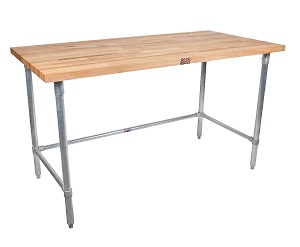 MAPLE TOP TABLE-30X48 NO LOWER SHELF