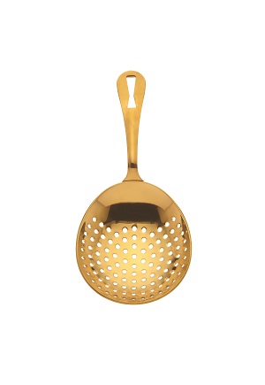 STRAINER JULEP STYLE GOLD