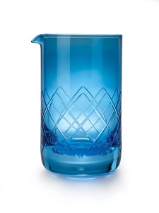 MIXING GLASS-W/POURING SPOUT
17OZ BLUE COLORED