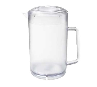 WATER PITCHER-W/LID 64OZ BPA  FREE NSF