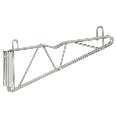 WALL BRACKET-18&quot;-SINGLE-CHROME  (CONTAINS 2 BRACKETS)