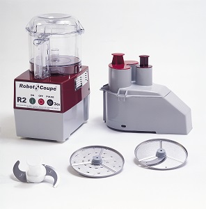 FOOD PROCESSOR R2-W/VEGETABLE  PREP, S BLADE AND 2 DISCS