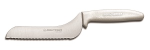 BREAD KNIFE 5&quot; OFFSET  SANI-SAFE