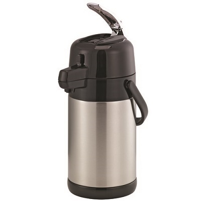AIRPOT-1.9 LITER STAINLESS  LINER-LEVER TOP