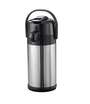 AIRPOT-3 LITER STAINLESS  LINER-LEVER TOP