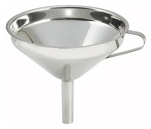 FUNNEL 5&quot; STAINLESS