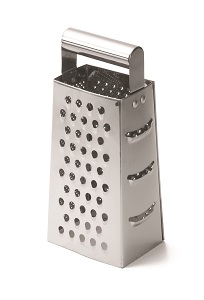GRATER-3&quot; X 4&quot; X 9 TAPERED STAINLESS STEEL