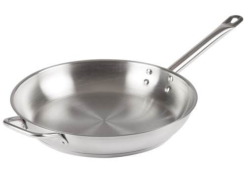 FRY PAN-14&quot;-STAINLESS STEEL