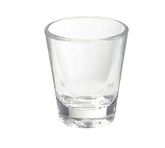 SHOT GLASS-1.5OZ LINED PLASTIC
BPA FREE NSF