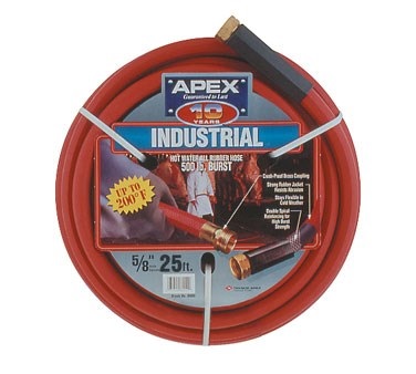 WATER HOSE-25 FT-5/8&quot;-HOT  WATER UP TO 200 DEGREES