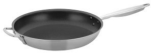 FRY PAN-14&quot;-NON-STICK-TRIPLY 
INDUCTION READY