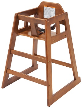 STACKING HIGH-CHAIR WALNUT